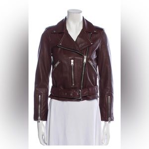 NWT All Saints Lamb Leather Cat (US 0)